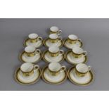 A Wedgwood India Pattern Tea Set to comprise Ten Cups and Nine Saucers