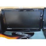 An 18" UMC TV with Built In DVD Player