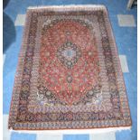 A Fine Persian Handmade Keshan Rug, 211x147cm