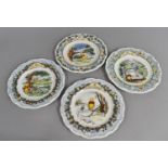 A Set of Four Royal Doulton Plates, The Winnie the Pooh Collection