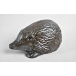 A Cast Iron Study of a Young Hedgehog, 11cms Long