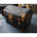A Vintage Dome Topped Trunk, 86cms Wide