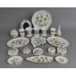 A Collection of Wedgwood Wild Strawberry Pattern China to comprise Lidded Pots, Photo Frame, Vases