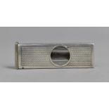 A Silver Cigar Cutter, S.J. Rose & Son Birmingham 1971