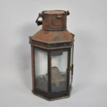 A Vintage Bulkhead or Wardroom Lamp by Griffiths and Sons, Condition Issues