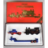 A Boxed Matchbox Model of Yesteryear, Scammell Truck And Trailer with Locomotive