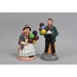 Two Royal Doulton Figures, Balloon Girl HN2818 and Balloon Boy HN2934