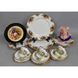 A Collection of Various Ceramics to comprise Three Large Royal Albert Old Country Roses Dinner