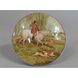 A Prattware Pot Lid, The Master of the Hounds