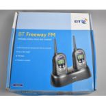 A BT Freeway Mobile Radio and Charger Set