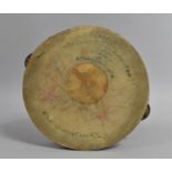 A Tambourine Inscribed A Souvenir of The Wandsworth Patriotic Concert, February 14th 1900,,