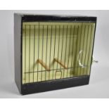 A Mid 20th Century Budgerigar Show Cage, 30cms Wide