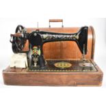 A Vintage Singer Sewing Machine
