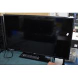 A Bush 32" TV with remote