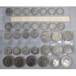 A Collection of George V and George Vi Silver Coinage