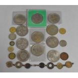 A Collection of Various Coinage to Comprise Crowns, Coin Bracelet etc
