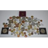 A Collection of Various Coinage British Silver and Copper Coinage, Festival of Britain, Crowns etc