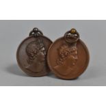 Two Bronze Medals for The Royal Academy of Music, Pianoforte 1907 and Violin 1928