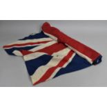 A Vintage Cloth Union Jack, 130x63cms