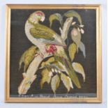 A Gilt Framed 19th Century Tapestry by Eliza Ann Baird, 1872, 51x62cms