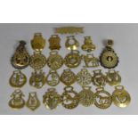 A Collection of Various 19th Century and Early 20th Century Horse Brasses Etc