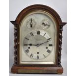 An Edwardian Oak Cased Presentation Bracket Clock for Shropshire Football Association 1927,