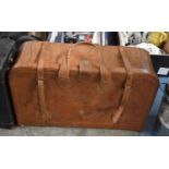 A Vintage Leather Travelling Case (Condition Issues)