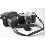 A Pentax SP500 Camera, with Super Takumar Lens
