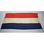 A Vintage Cloth Flag for Holland, 173x87cm