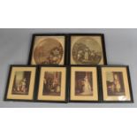 A Collection of Various Hogarth Frame Printed Engravings