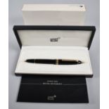 A Boxed and Unused Mont Blanc 4810 Meisterstuck Fountain Pen with 14ct Gold Nib, Pen No 132.372