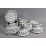 A Johnson Bros Haverhill Dinner Service to comprise Plates, Side Plates, Tureens, Sauce Boats Etc (