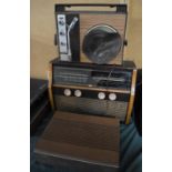 A Vintage KB Radio together with a Stereo Deluxe Record Player (AF)