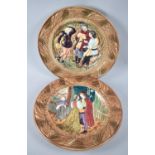 Two Beswick Shakespeare Plaques, As you Like it and Romeo and Juliet