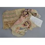 Three Early 20th Century Textiles to Include Apron and Embroidered Shawl that were Purchased from