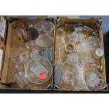 Two Boxes of Various Glassware