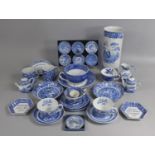 A Collection of Various Contemporary Spode Blue and White to include Blue Room Collection Georgian