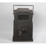 An Art Deco Metal Cased Heater of Architectural Form, The 'Ottest Heater, 74cms High