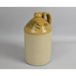 A Stoneware Brewers Bottle for Lady Ida's Well, Knockin, Near Oswestry, 33cms High