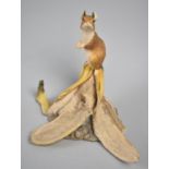 A Border Fine Arts Figure of Mouse on Banana