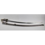 An American Civil War Federal Cavalry Sword by Christopher Roby of Chelmsford, Massachusetts,