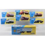 A Collection of Seven Boxed Corgi Classic Diecast Lorries