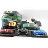 A Collection of Various Diecast Models of Sports Cars