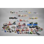 A Collection of Micromachine Toys