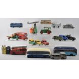 A Collection of Various Play Worn Dinky and Corgi Toys