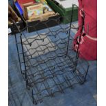 Two Wire Bottle Racks, 44cm wide