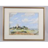 A Framed Watercolour by Edwyn Birks, 34x26cm