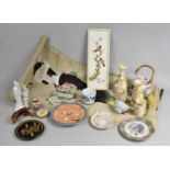 A Collection of Various Oriental Ceramics to Comprise Vases, Dishes, Tea Bowls, Chinese Porcelain