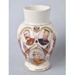 A Carlton Ware Boer War Vase, 10.5cm high