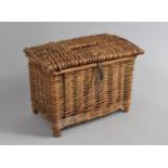 A Wicker Fisherman's Creel, 37cm wide